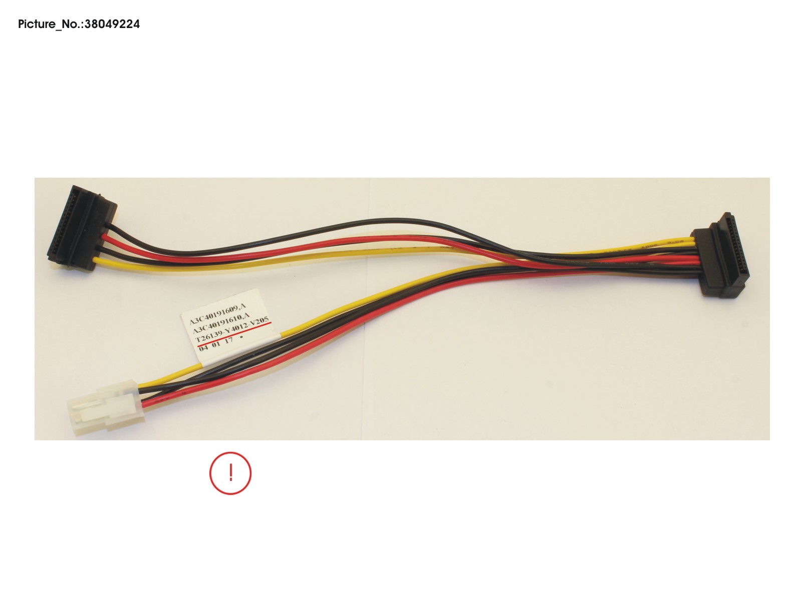 FUJITSU CABLE SATA POWER