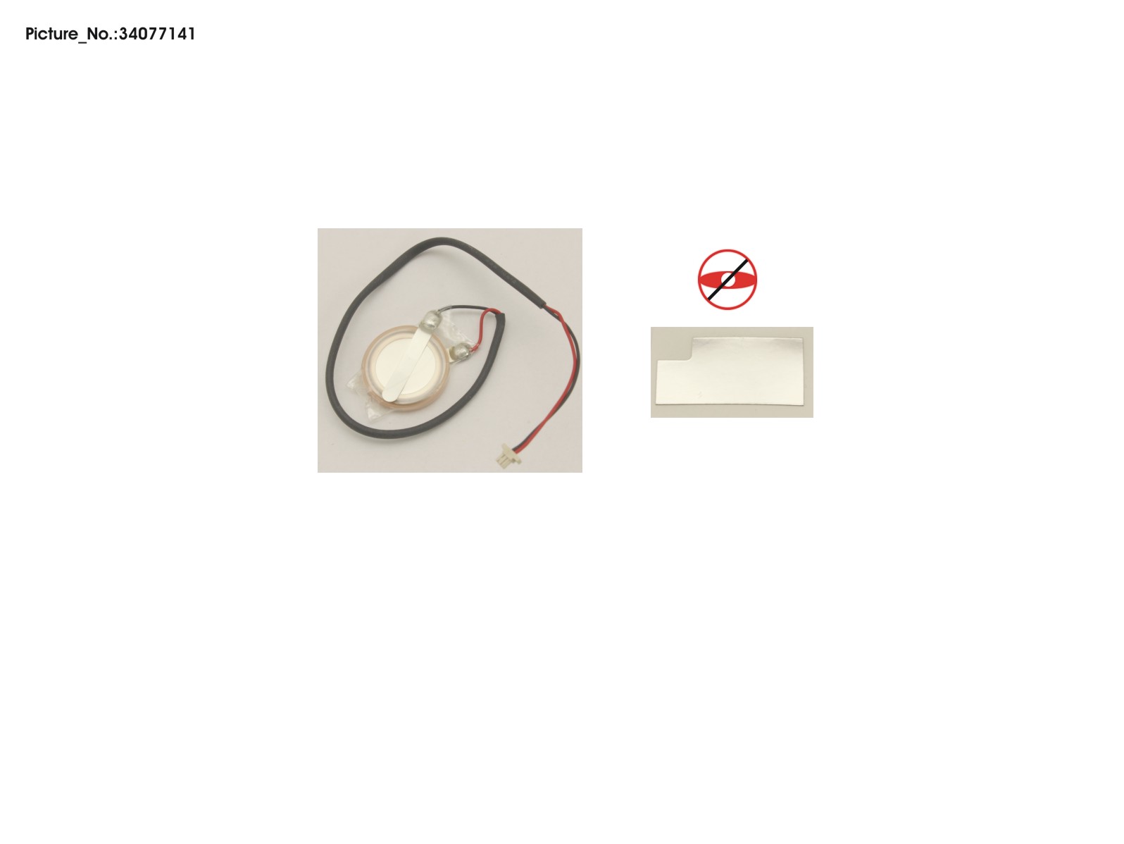 -BT-RTC BATTERY W/CABLE