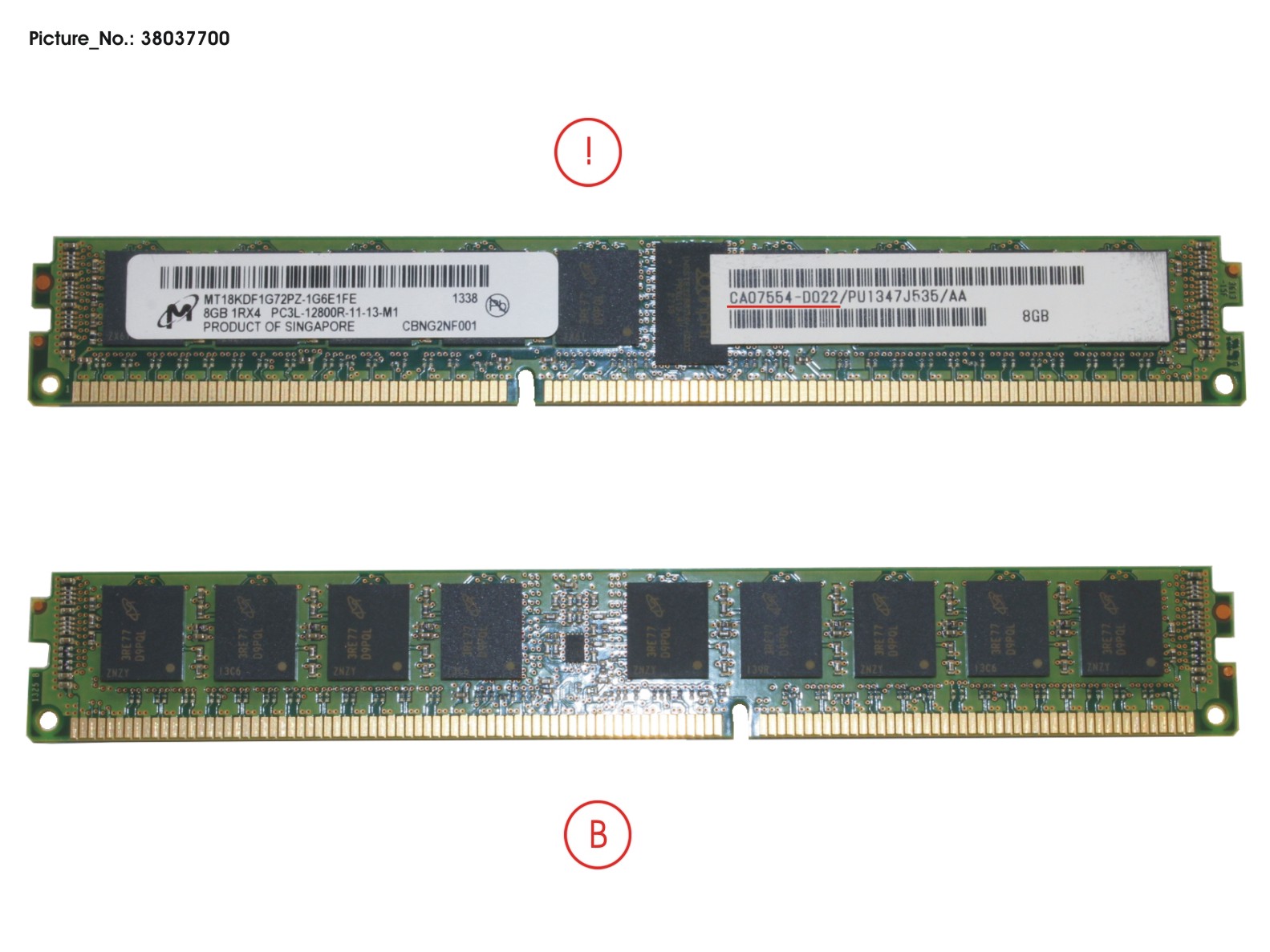 DX100/200 S3 CACHEMEM 8GB 1X DIMM DX100/200 S3 CACHEMEM 8GB 1X DIMM
