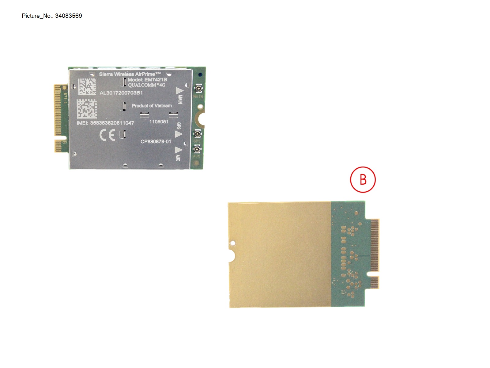 WWAN MODULE EM7421B (4G) WWAN MODULE EM7421B (4G)