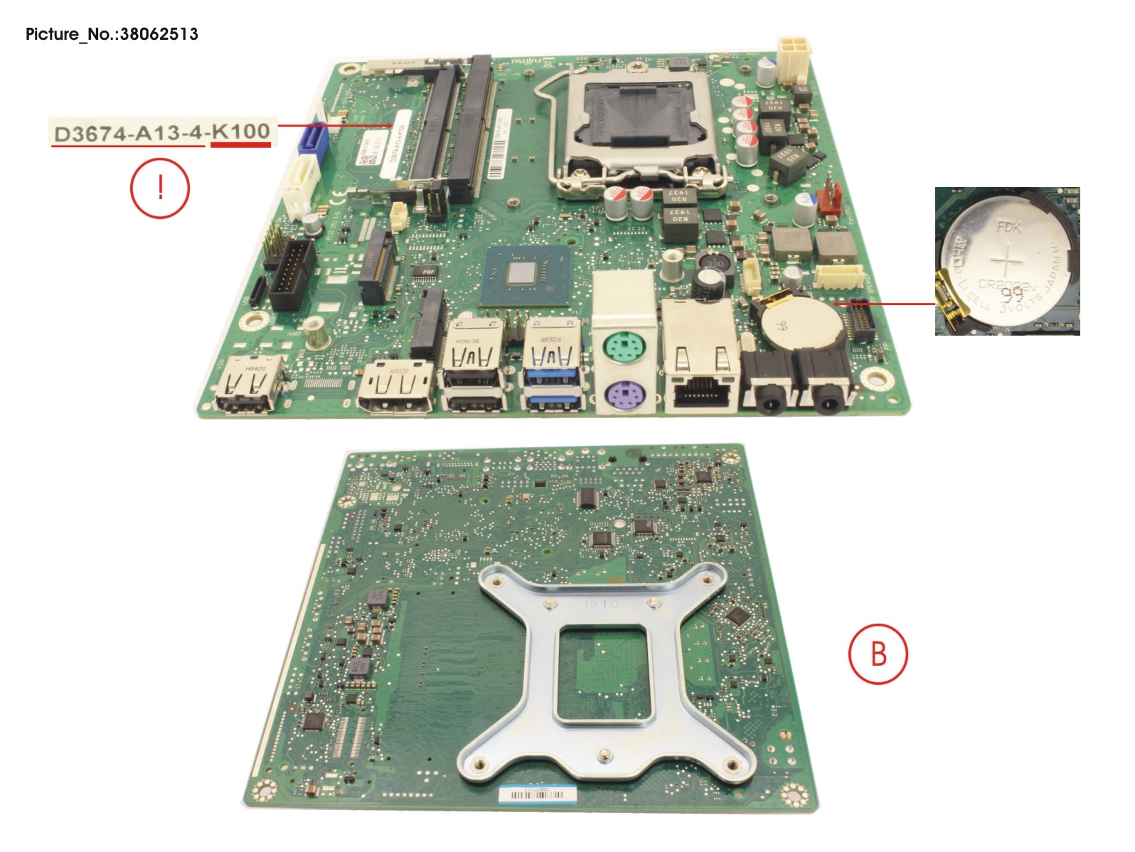 MAINBOARD D3647A