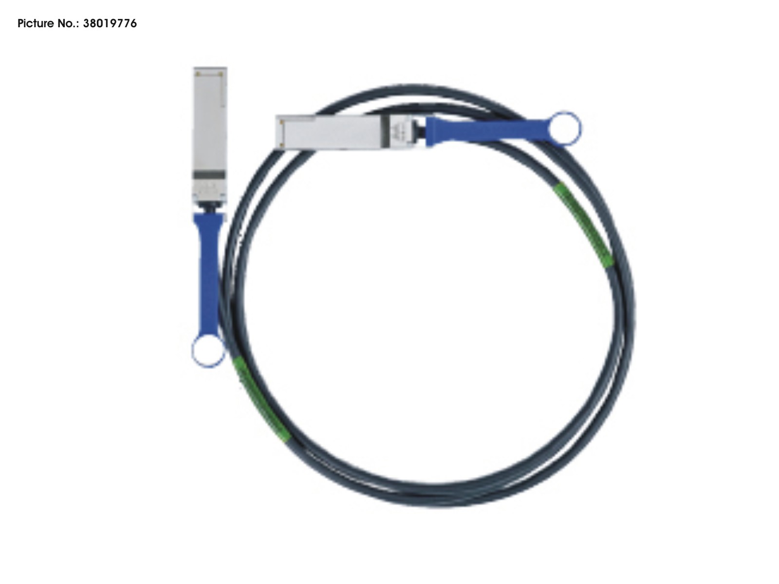 INFINIBAND CU CABLE 56GB, 4X QSFP, 1M