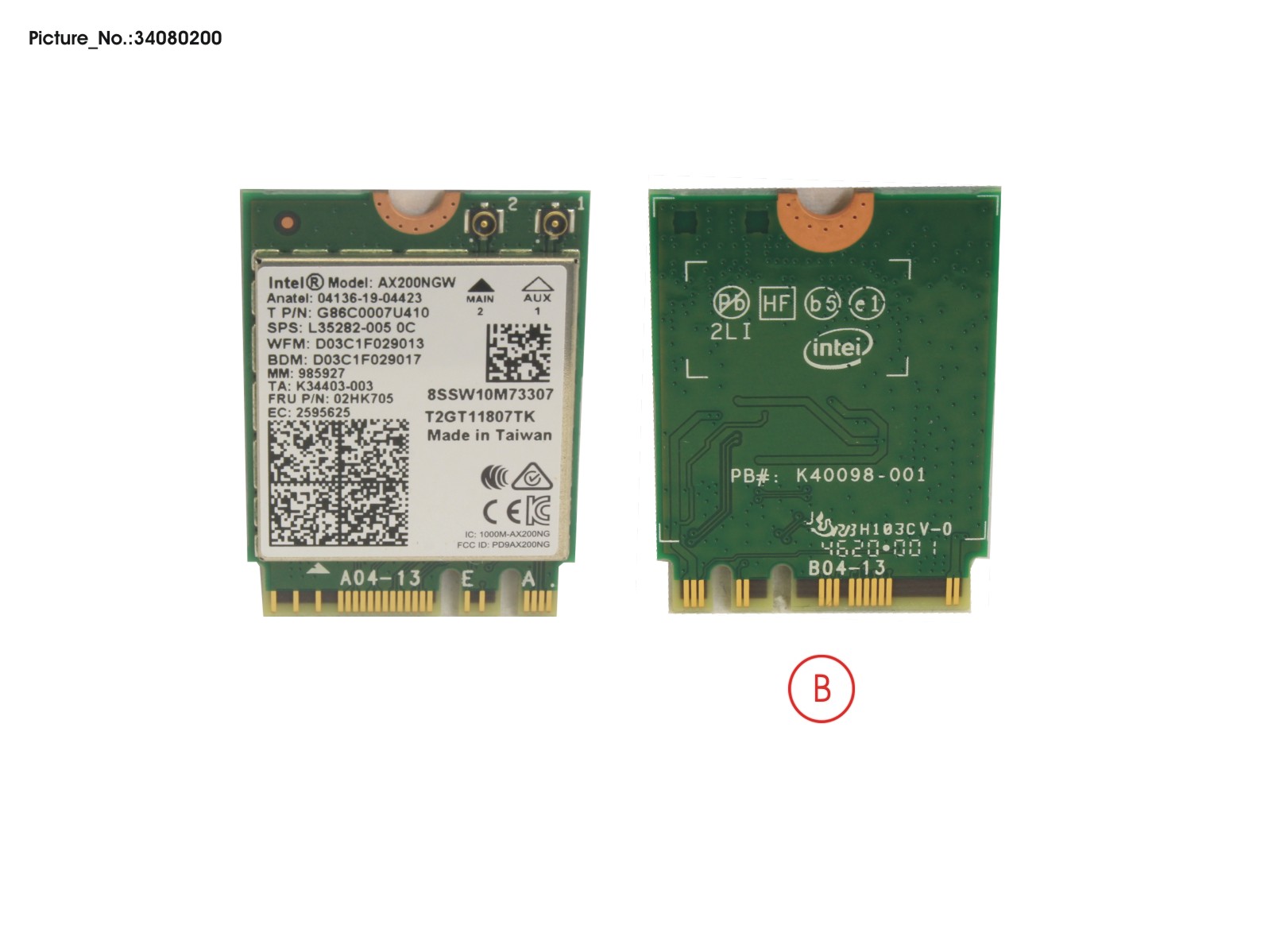 WLAN MODULE CP2 NON-VPRO WLAN MODULE CP2 NON-VPRO