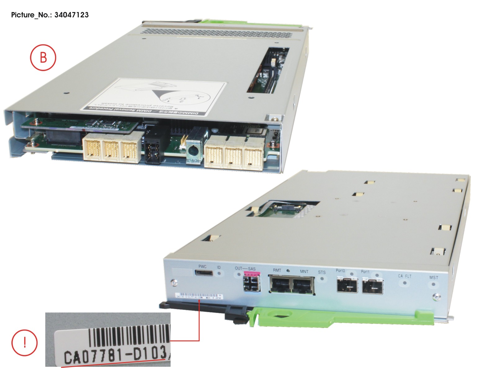DX60 S3 FC CONTR. - WO DIMM / BUD