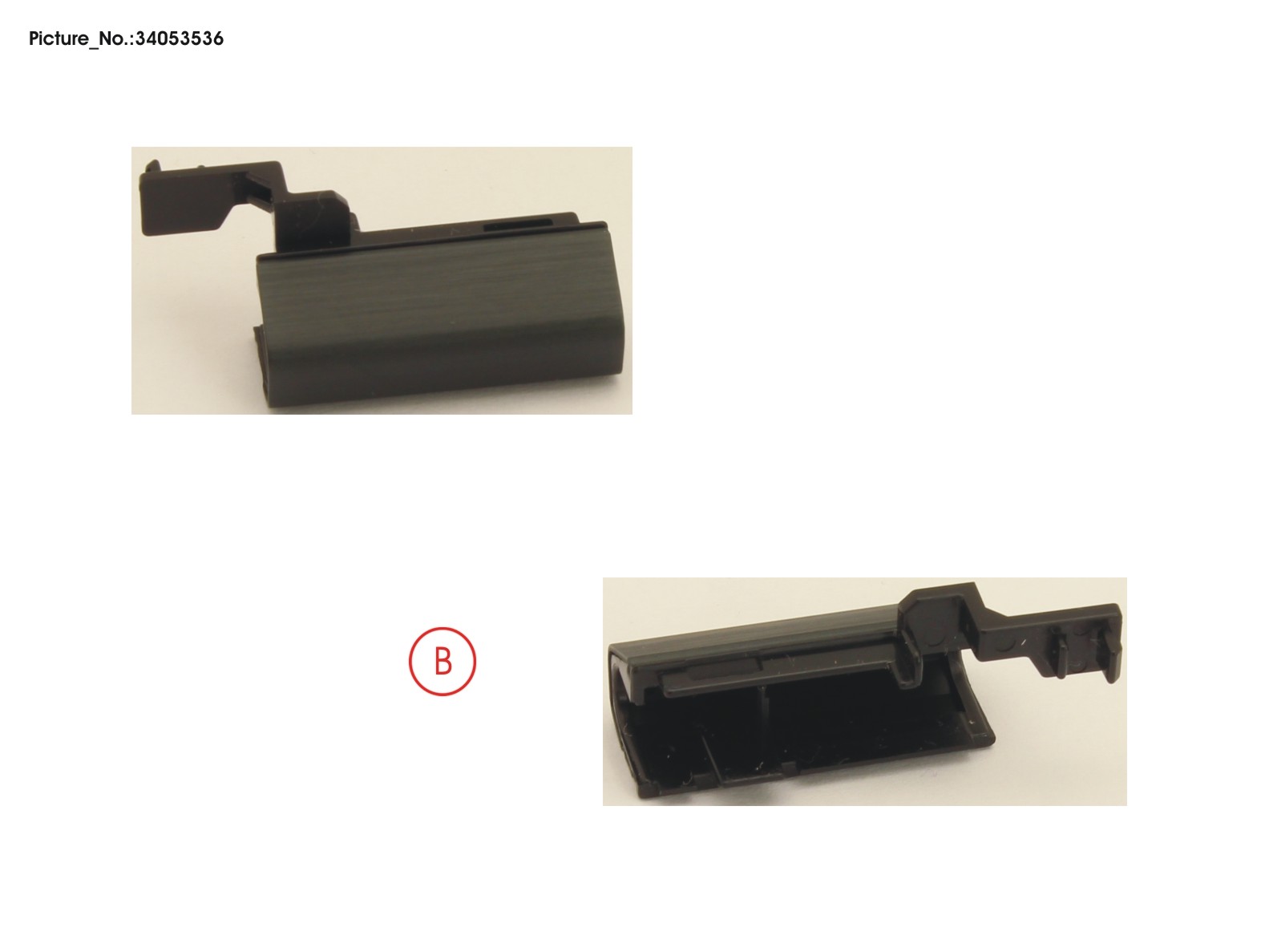 HINGE COVER, RIGHT HINGE COVER, RIGHT