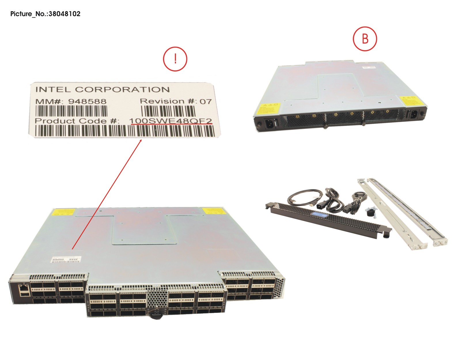 OMNI PATH SWITCH 48 P MANAGED FA-RA 2PSU