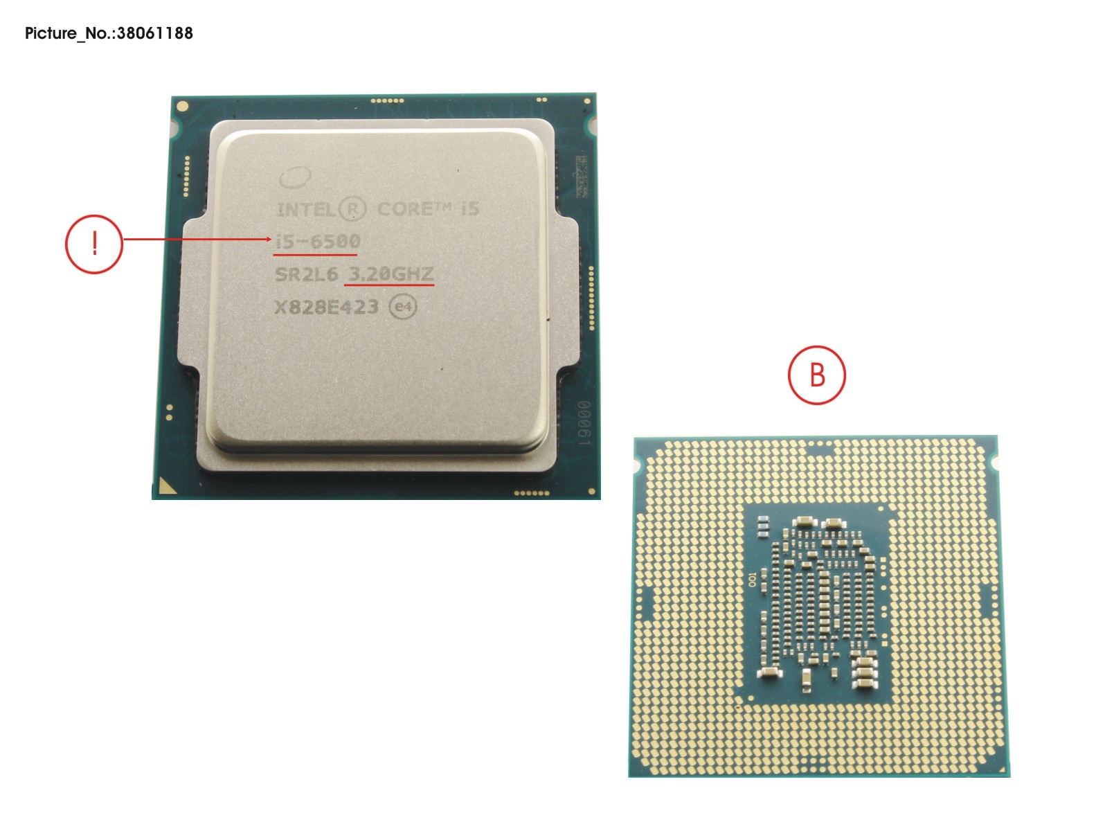 CPU CORE I5-6500 3.2GHZ 65W