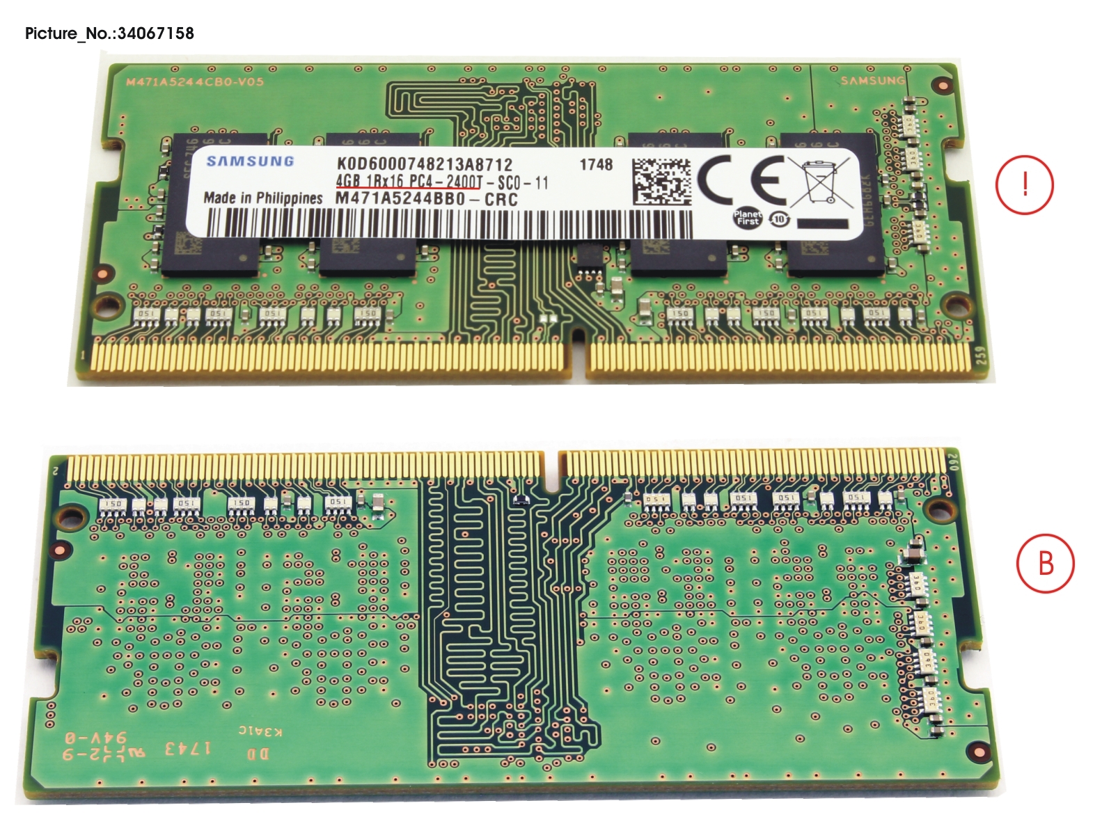 MEMORY 4GB DDR4-2400