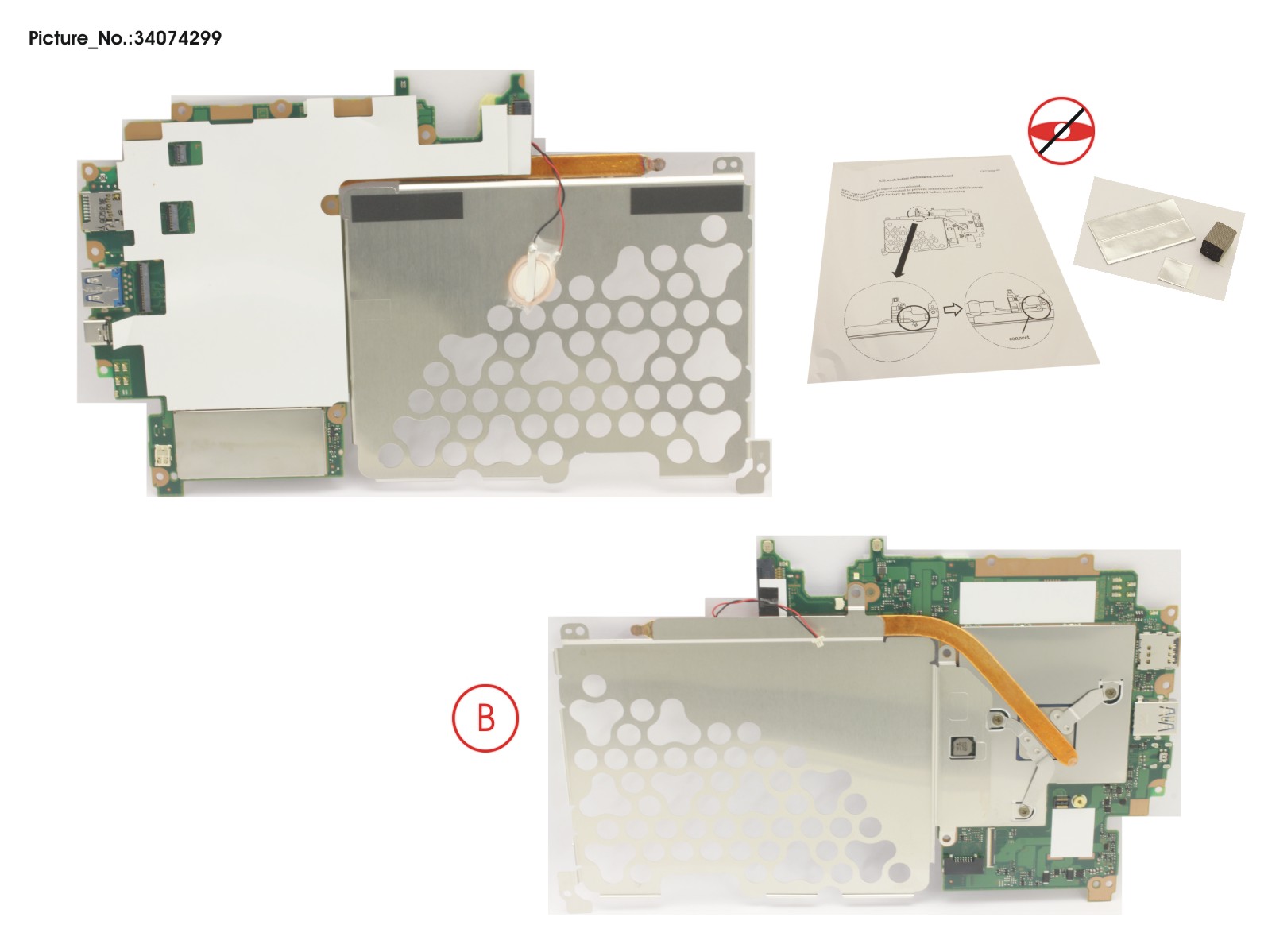 MAINBOARD ASSY CEL N4100 / 8GB (LTE)