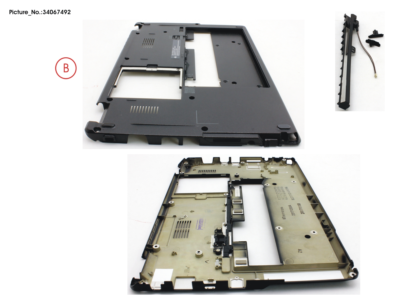 LOWER ASSY (FOR WWAN)