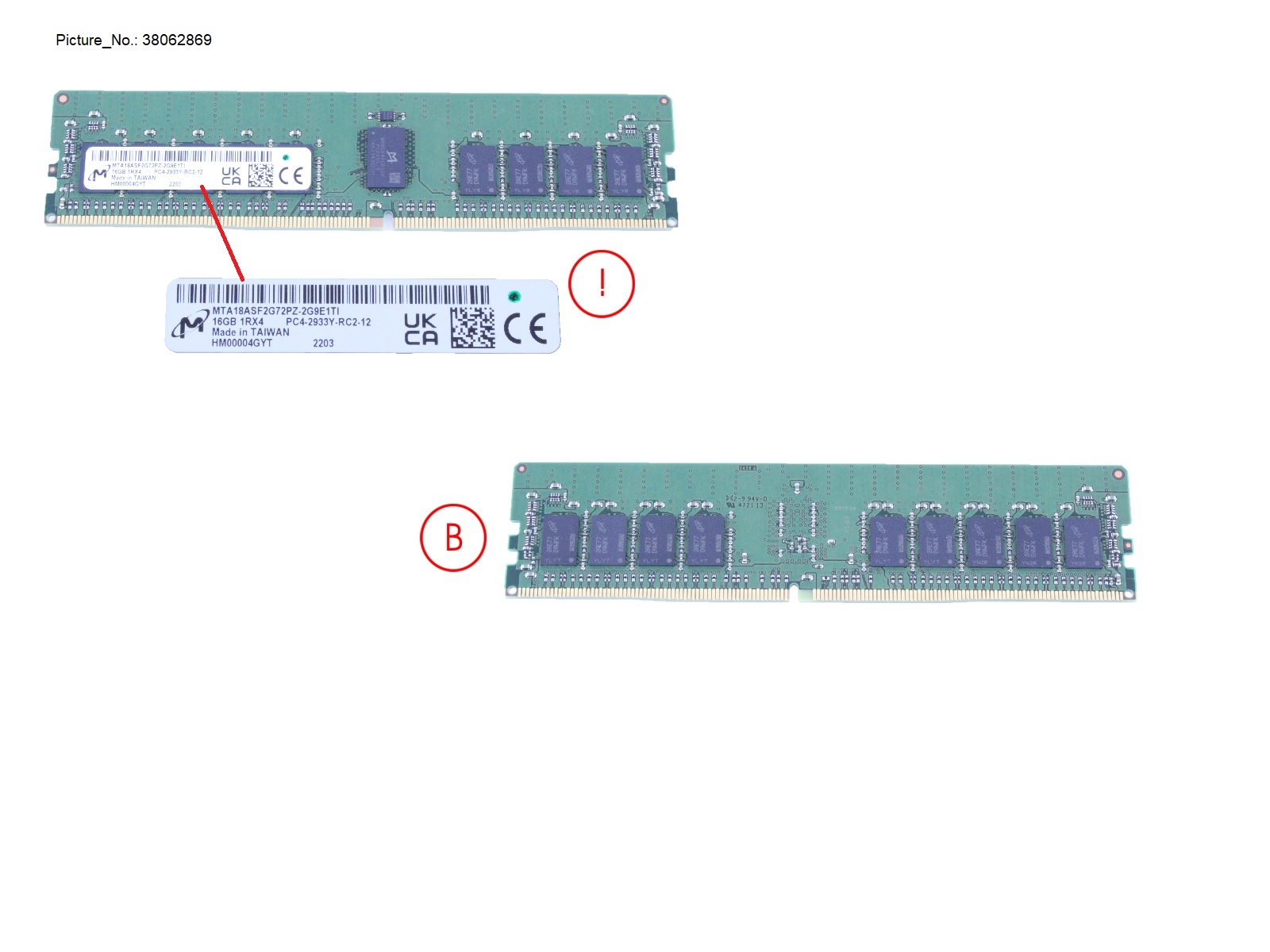 16GB (1X16GB) 1RX4 DDR4-2933 R ECC 16GB (1X16GB) 1RX4 DDR4-2933 R ECC