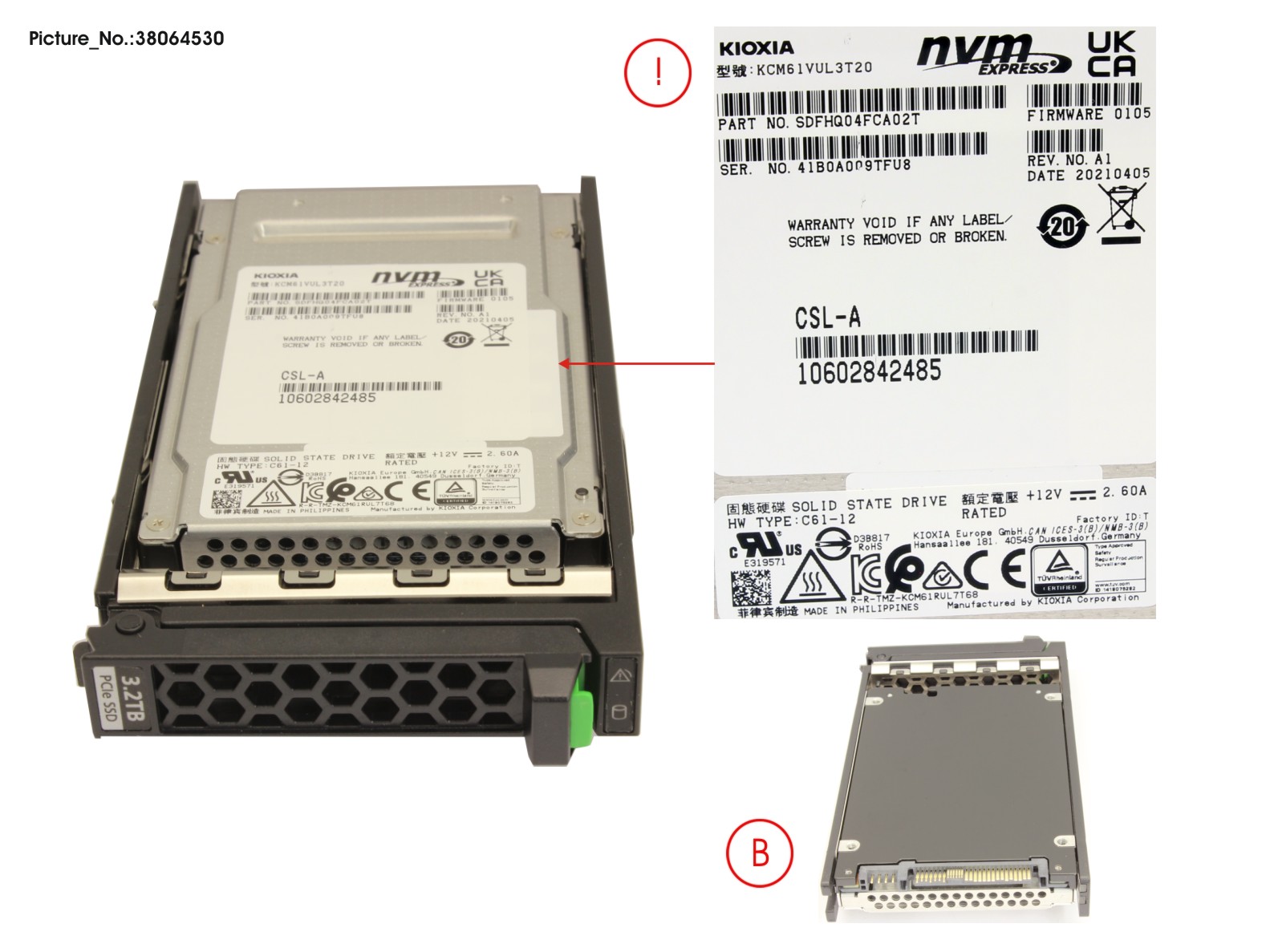 SSD PCIE4 SFF MU 3.2TB