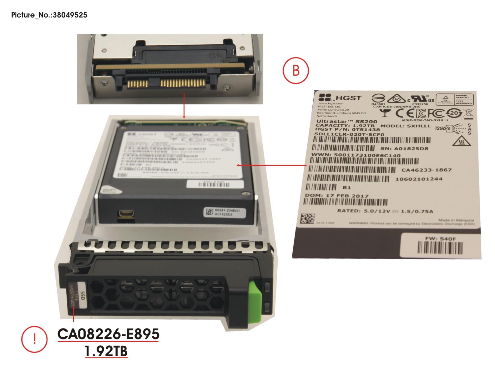 DX MLC SSD SAS 2.5 1.92TB 12G