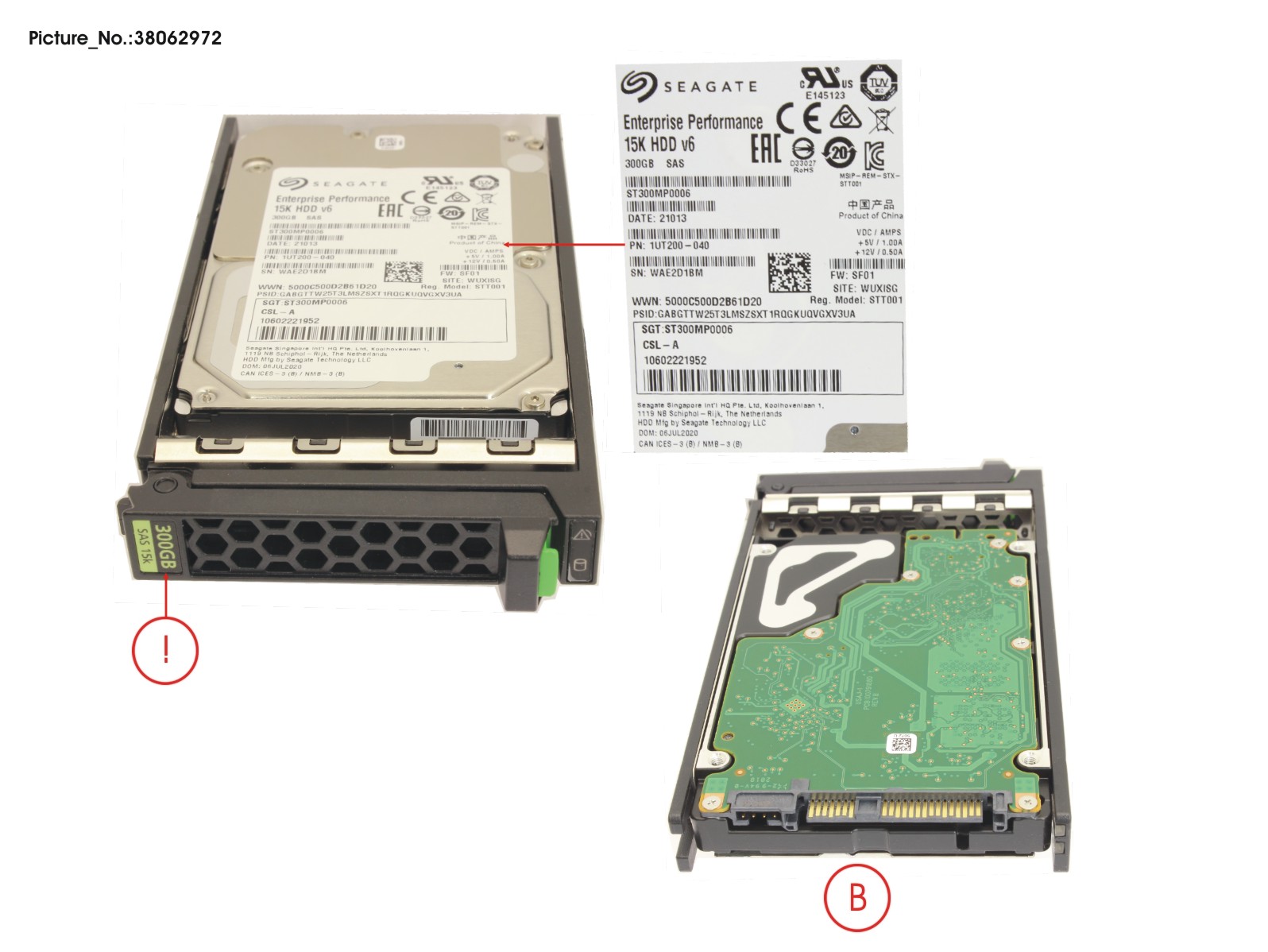 HD SAS 12G 300GB 15K HOT PL 2.5 EP