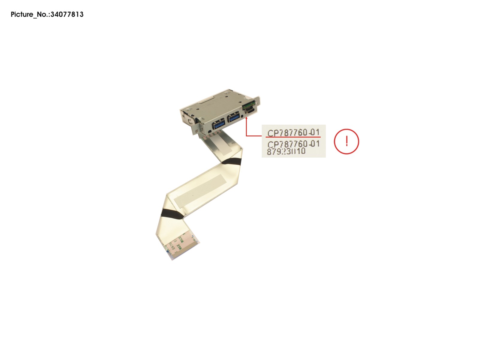 FRONT USB ASSY K5010