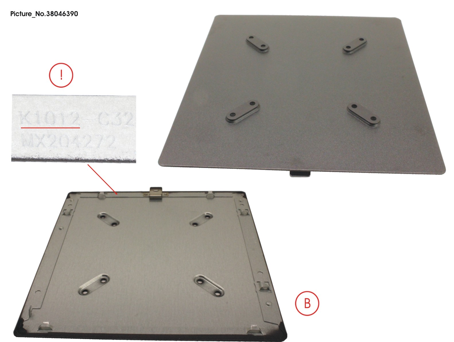 FUJITSU METAL BOTTOM COVER FUJITSU METAL BOTTOM COVER