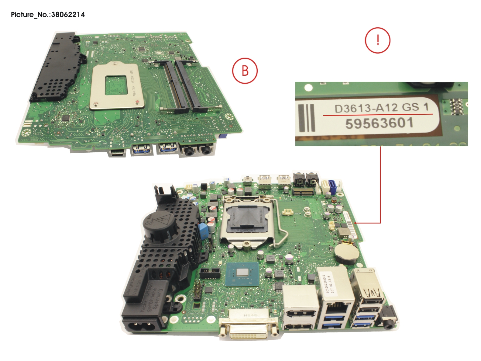 MAINBOARD D3613A