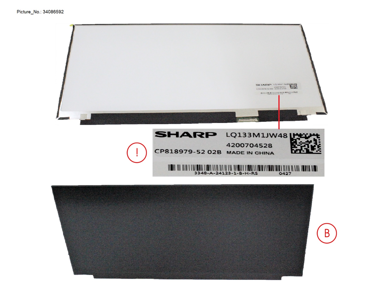 LCD PANEL NON TOUCH (FHD) LCD PANEL NON TOUCH (FHD)