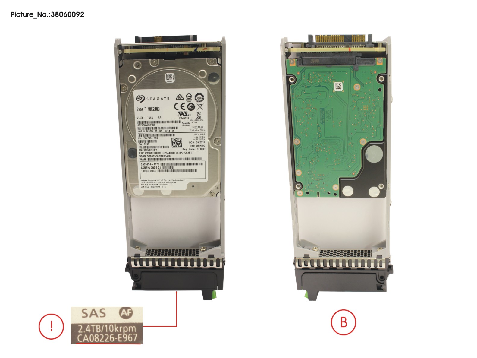 DX S3/S4 SED DRIVE 2.5 2.4TB 10K