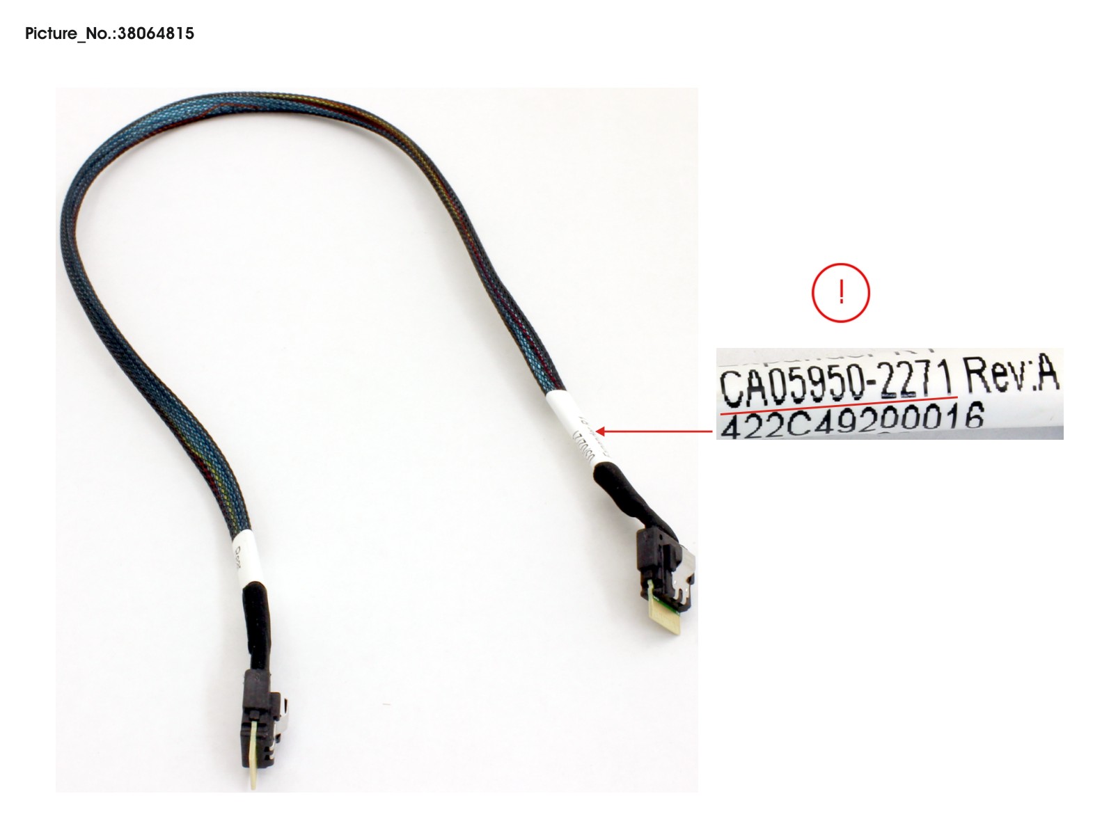 DATA EXP BD TO REAR BP CABLE