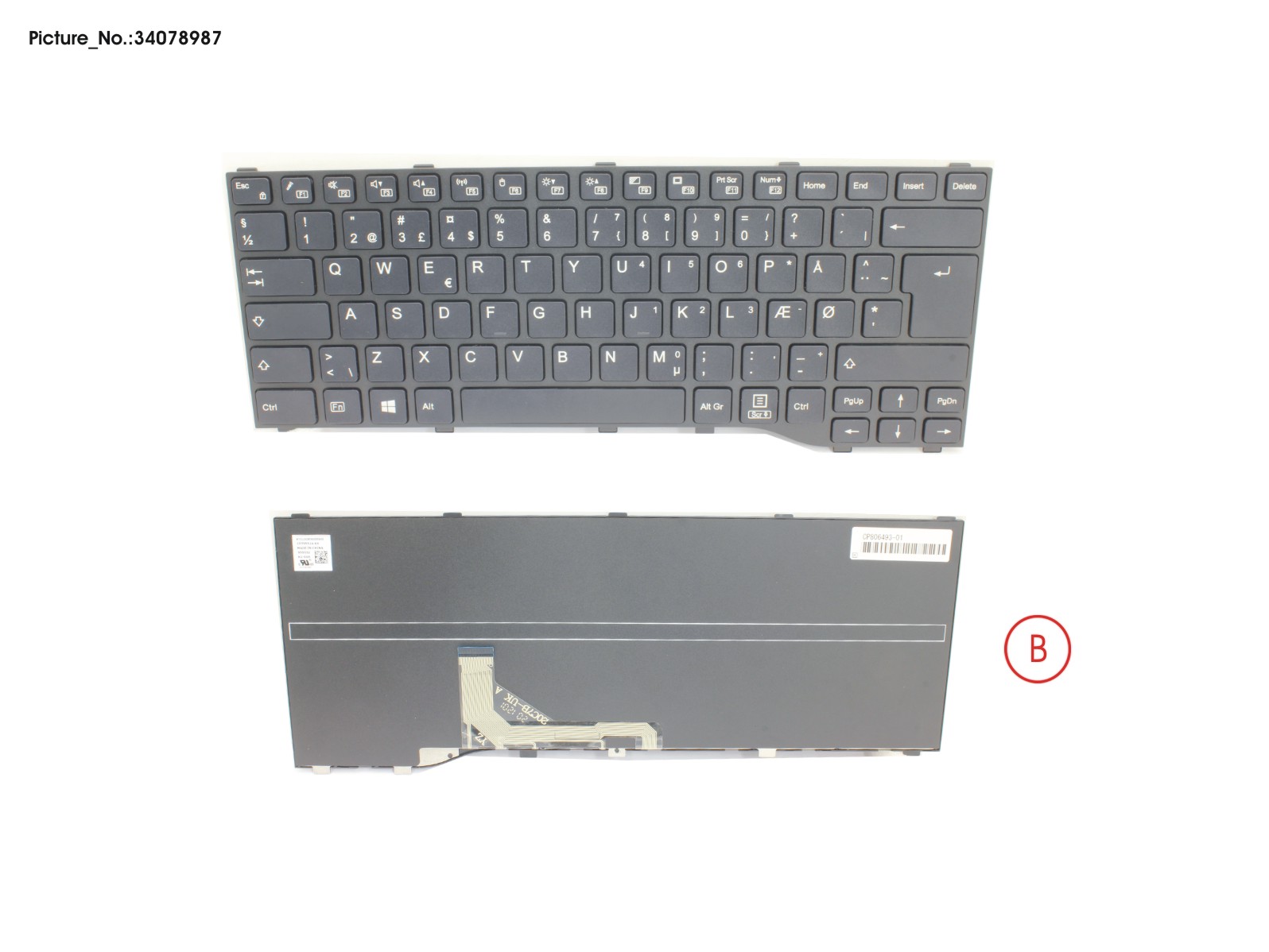 KEYBOARD BLACK DENMARK