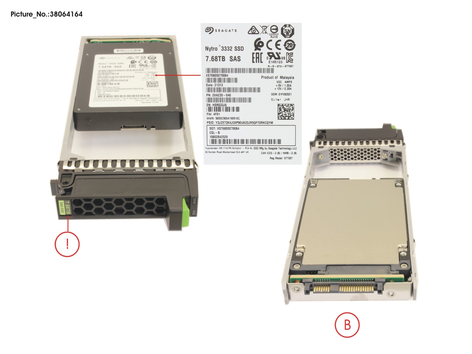 JX40 S2 TLC SSD 7.68TB RI JX40 S2 TLC SSD 7.68TB RI