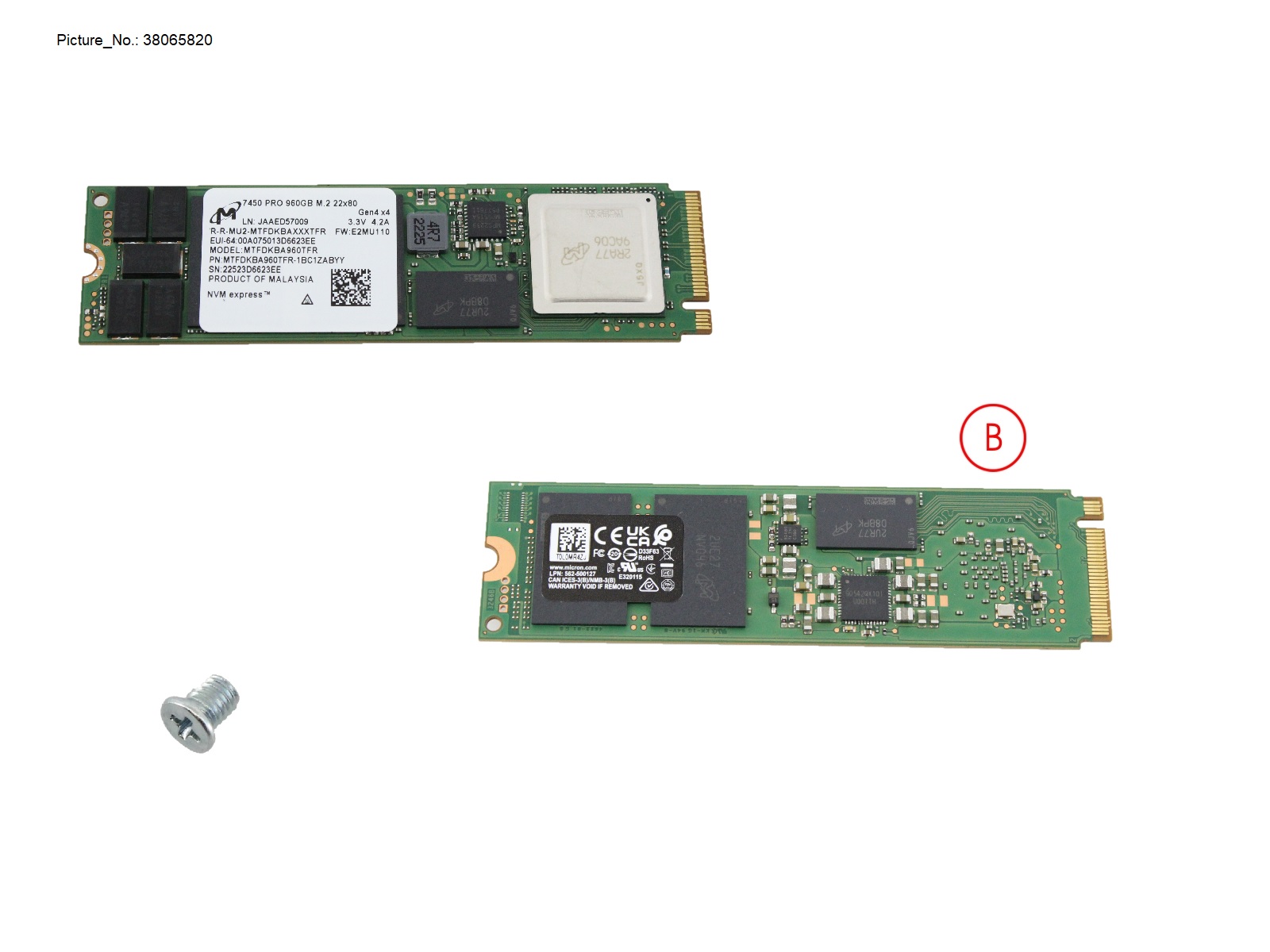 SSD PCIE4 M.2 RI 960GB