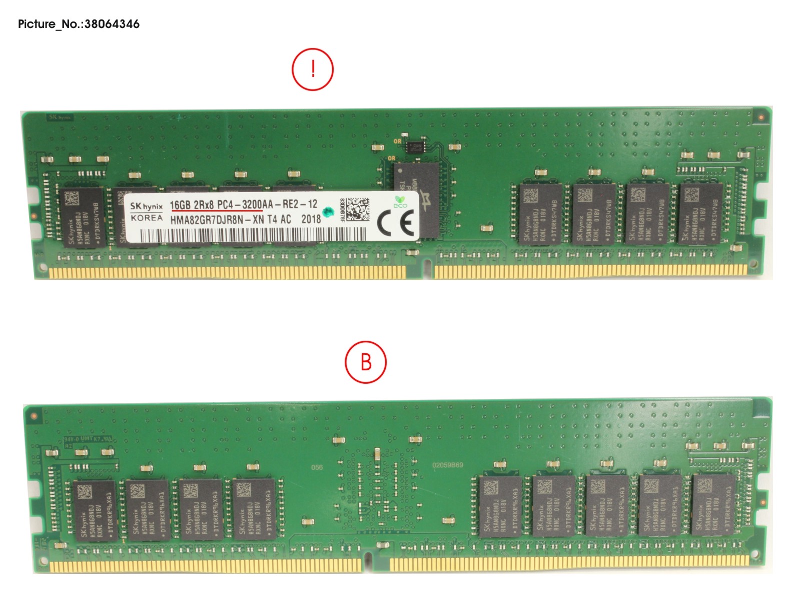 DDR4 3200 RDIMM 2RX8 16GB