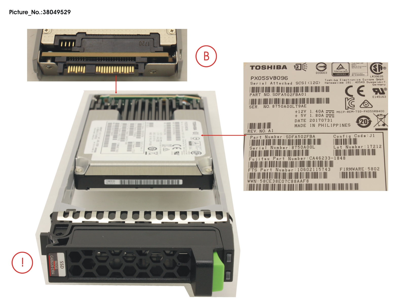 DX MLC SSD SAS 2.5 960GB 12G