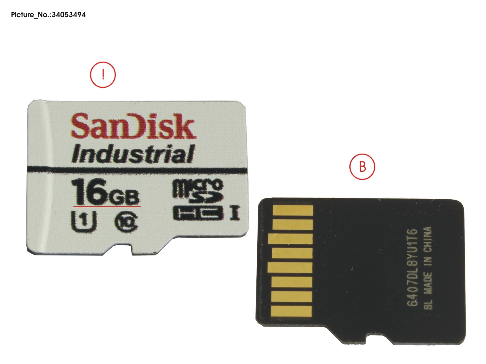 FUJITSU 16GB MICRO SDHC CARD