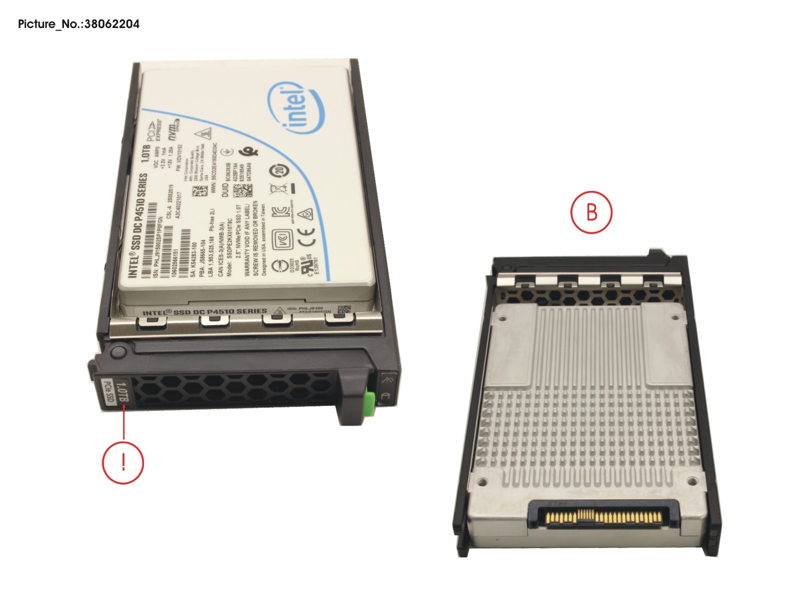 SSD PCIE3 1TB READ-INT. 2.5 H-P EP