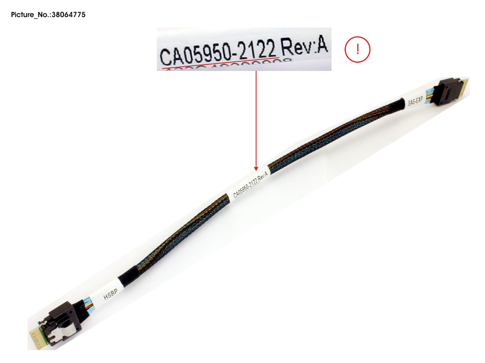 DATA EXP BD TO 3.5/2.5 BP CABLE