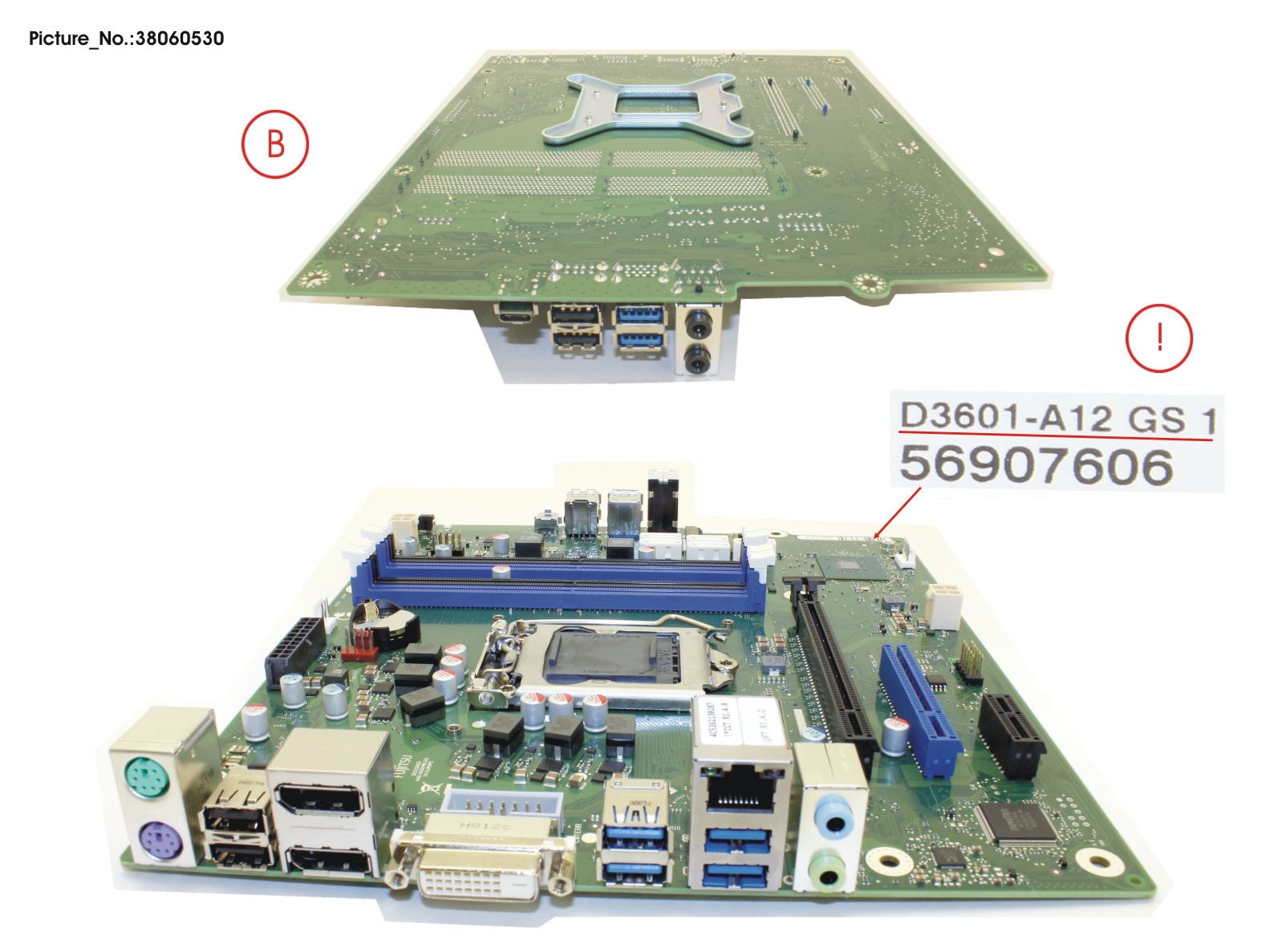 FUJITSU MAINBOARD D3601A