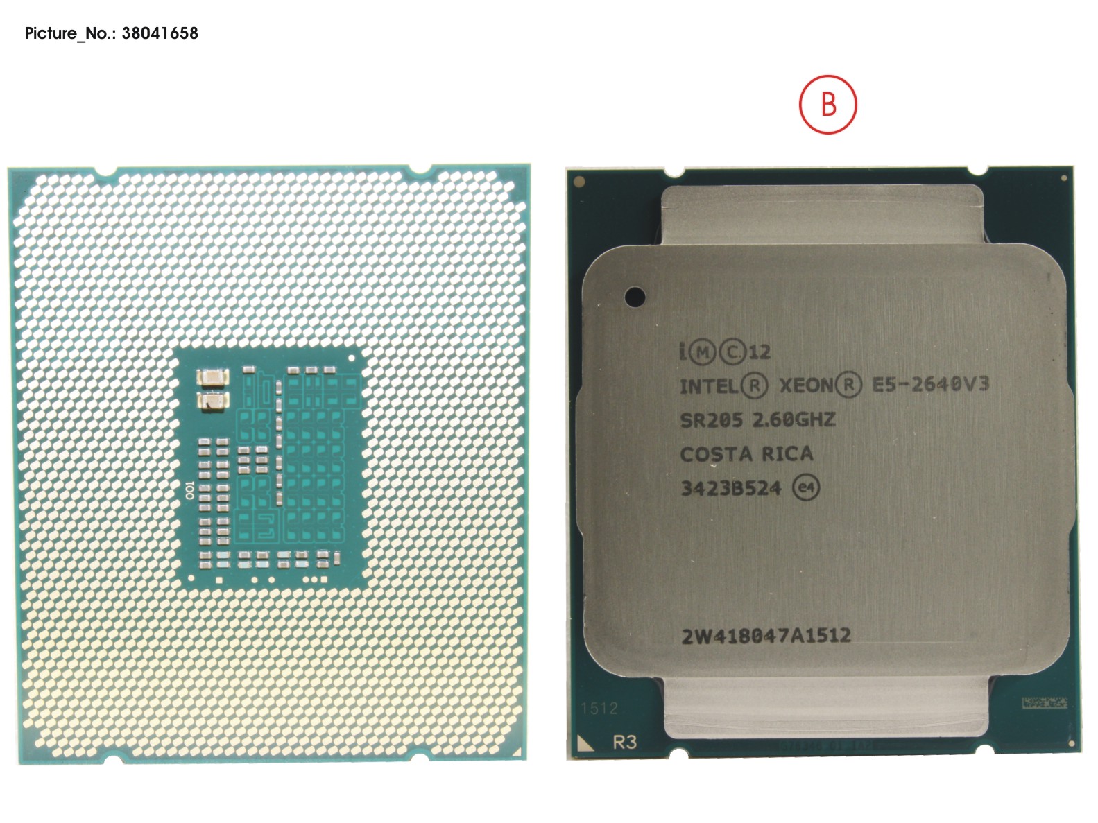 CPU XEON E5-2640 V3 2,6GHZ 90W