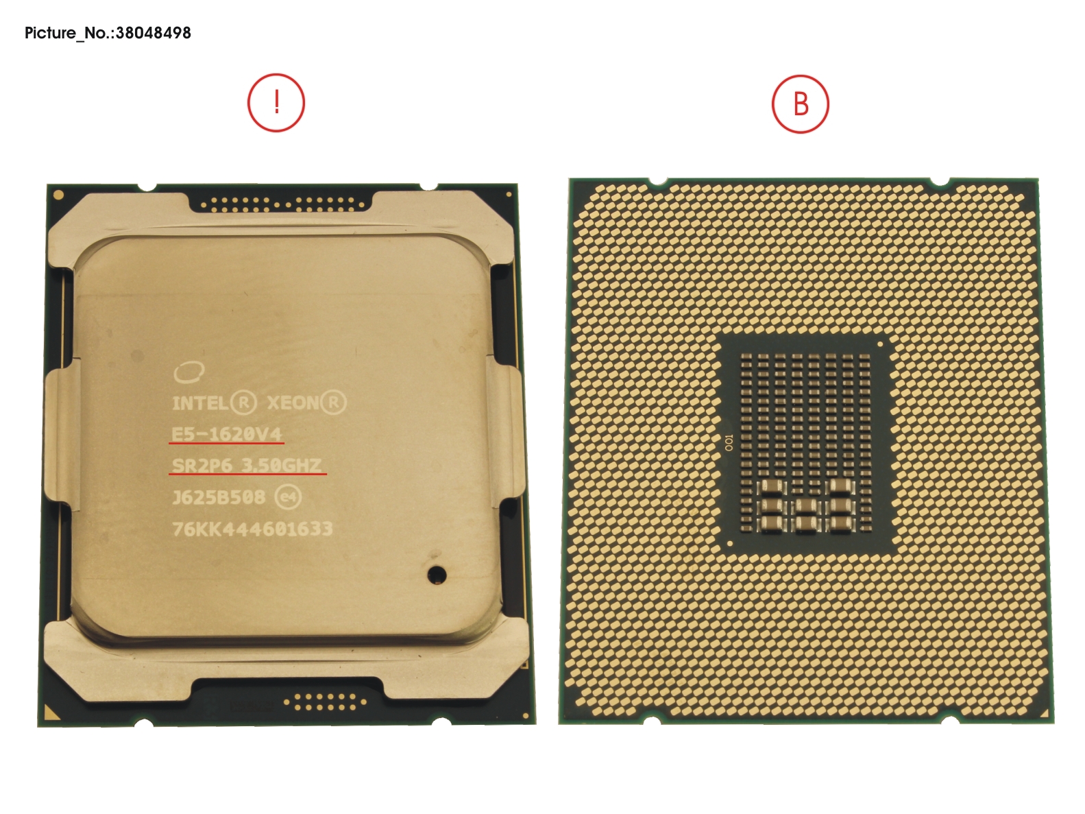 CPU XEON E5-1620V4 3.5GHZ 140W CPU XEON E5-1620V4 3.5GHZ 140W
