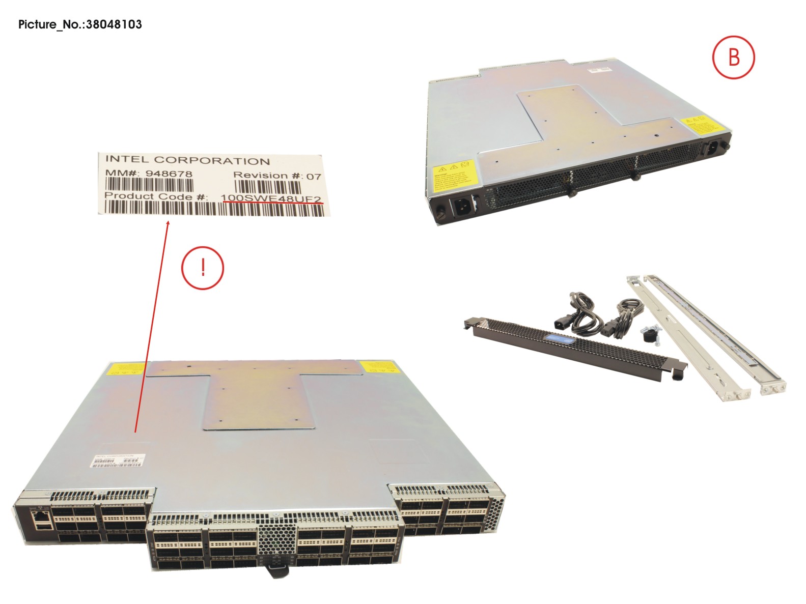 OMNI PATH SWITCH 48 P UNMANAG FA-RA 2PSU