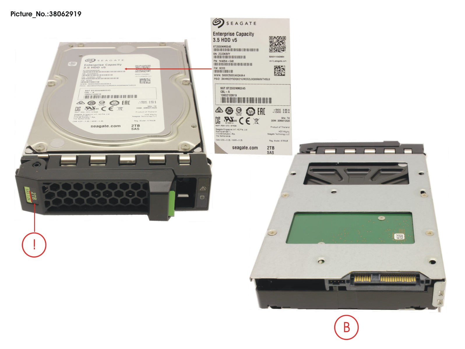 HD SAS 12G 2TB 7.2K HOT PL 3.5 BC HD SAS 12G 2TB 7.2K HOT PL 3.5 BC