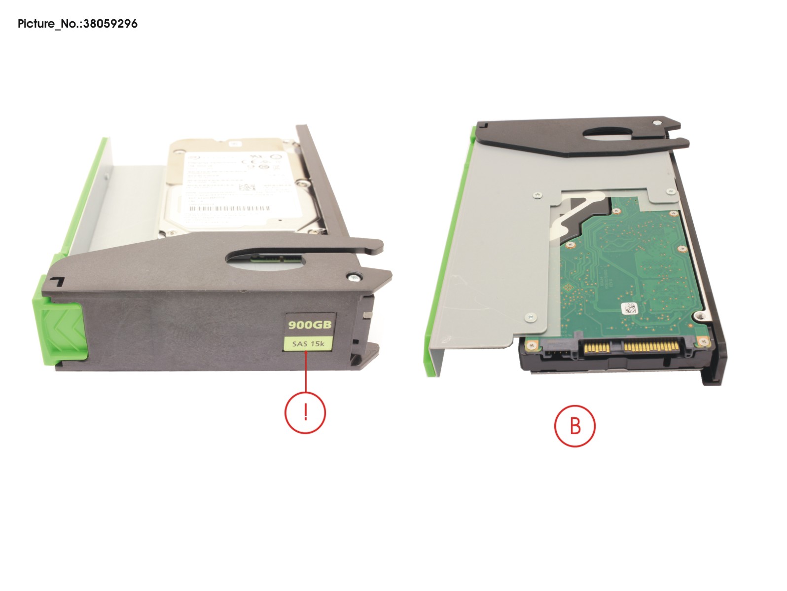 JX60 S2 HD SAS 900GB 15K 12G 512N SPARE