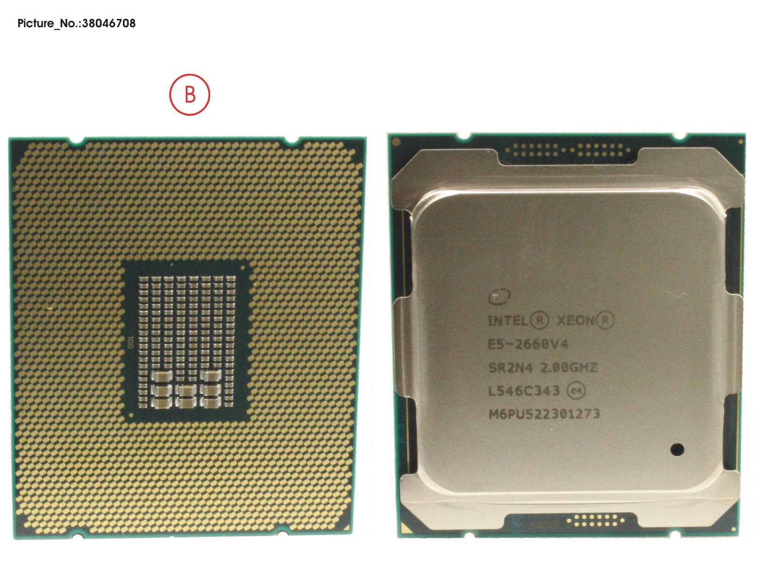 CPU XEON E5-2660V4 2,0GHZ 105W