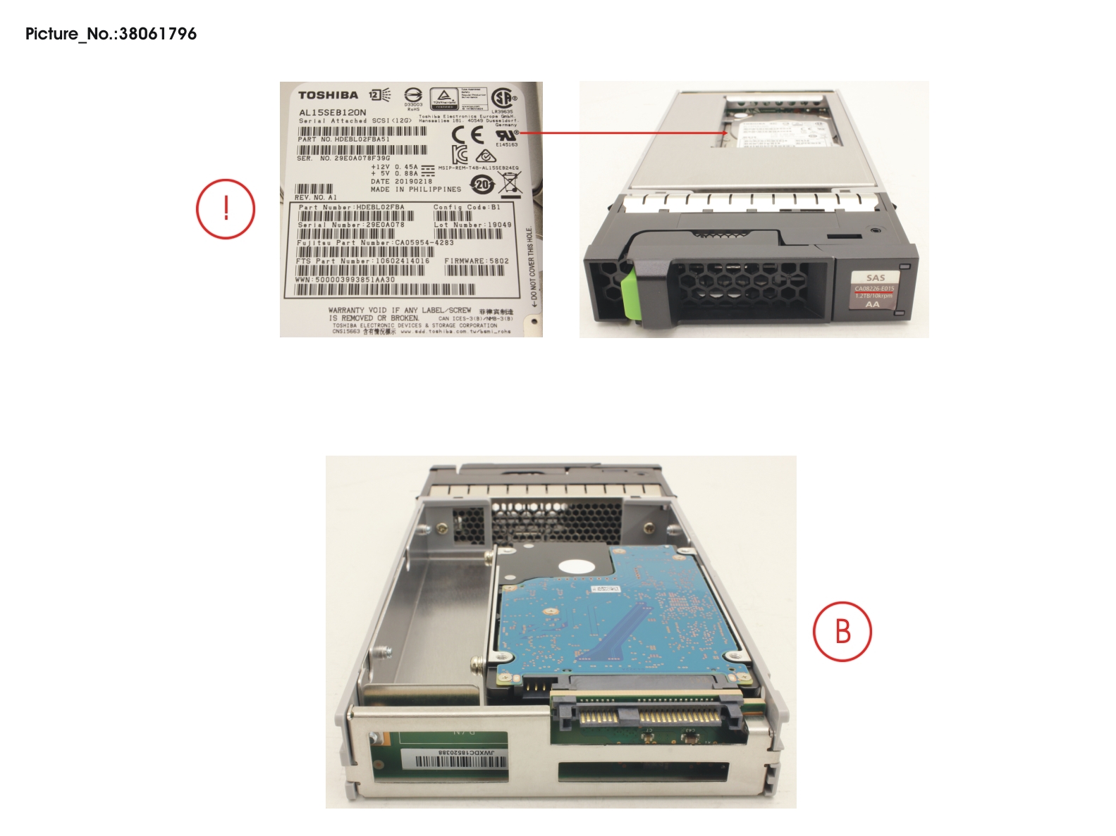 DX60 S4 HD DRIVE 3.5 1.2TB 10K