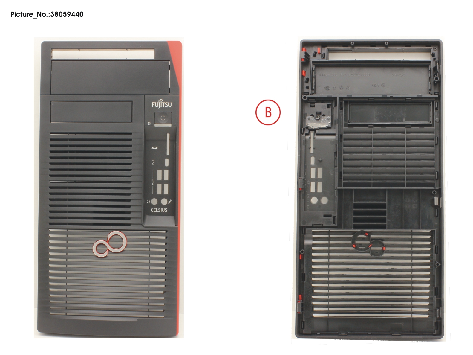 FUJITSU FRONT BEZEL