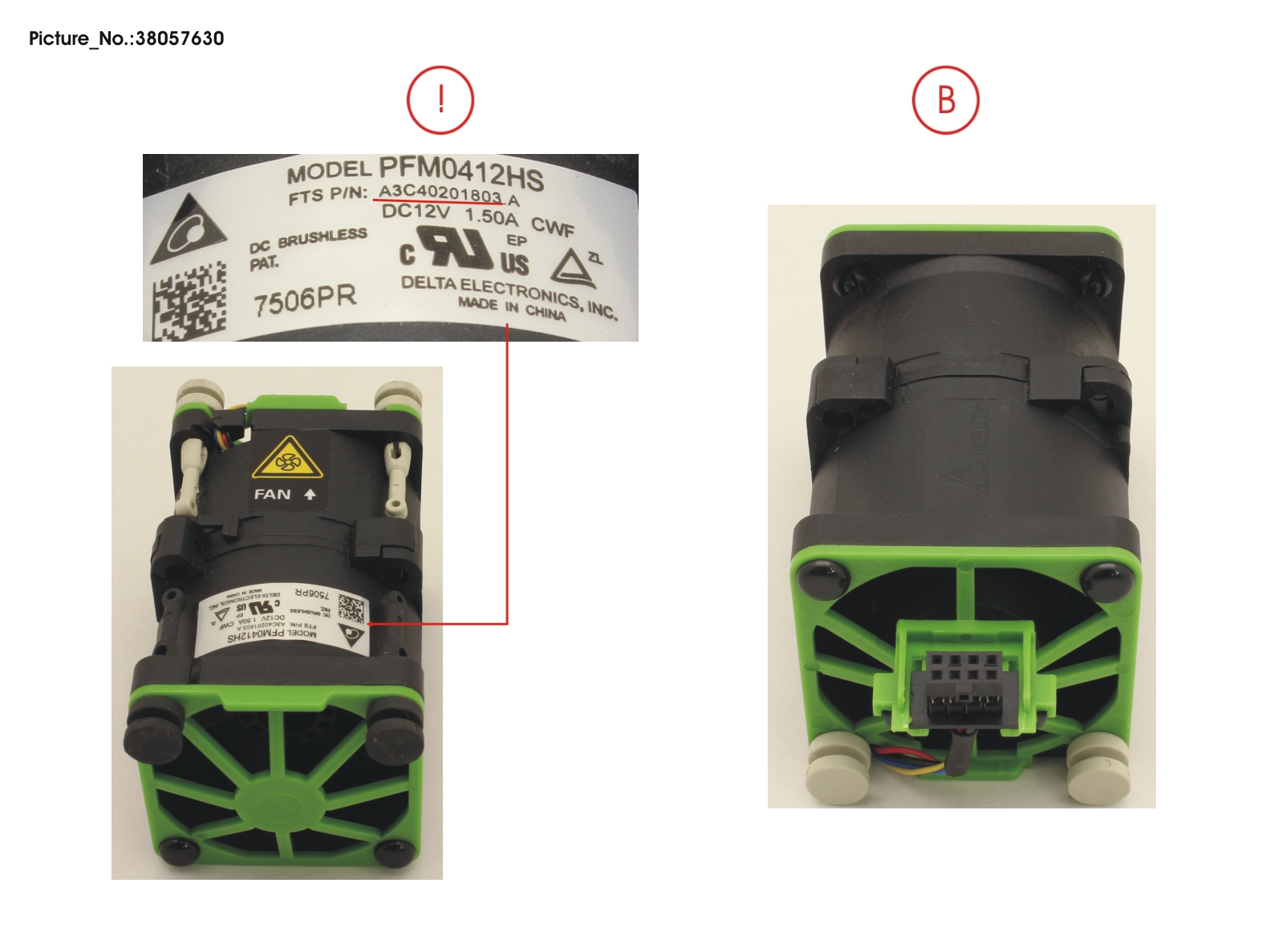 FUJITSU SYSTEM FAN SINGLE