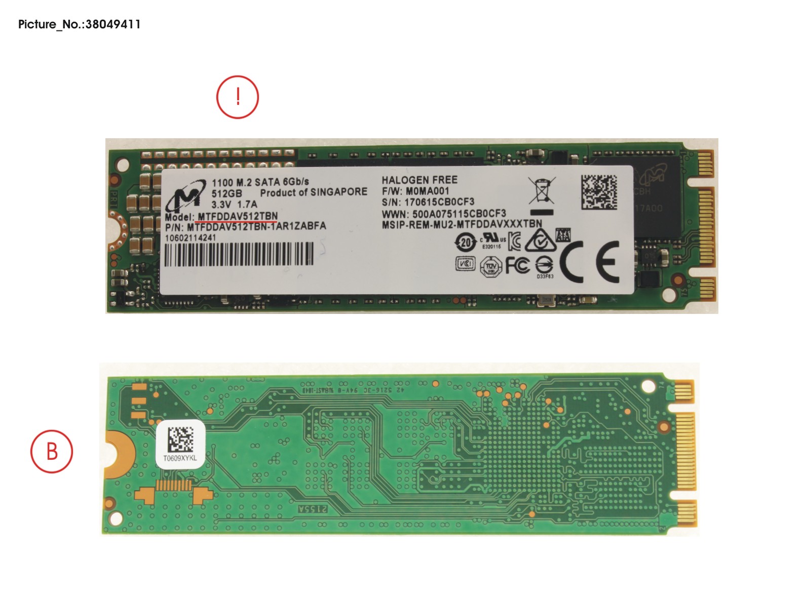 SSD S3 M.2 2280 512GB SSD S3 M.2 2280 512GB