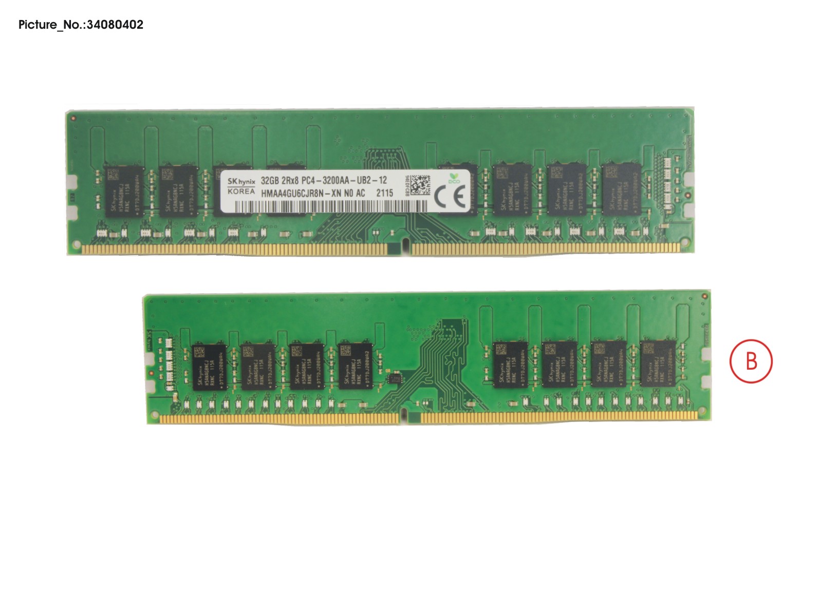 MEMORY 32GB DDR4-3200 UNB