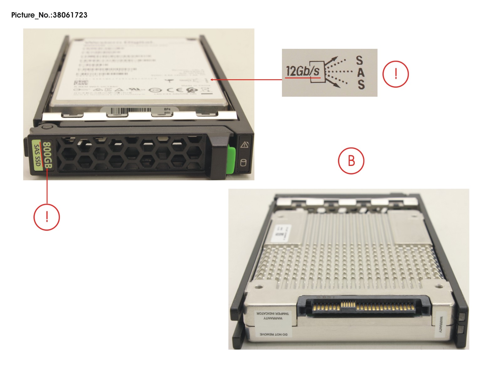 SSD SAS 12G 800GB MIXED-USE 2.5 H-P EP
