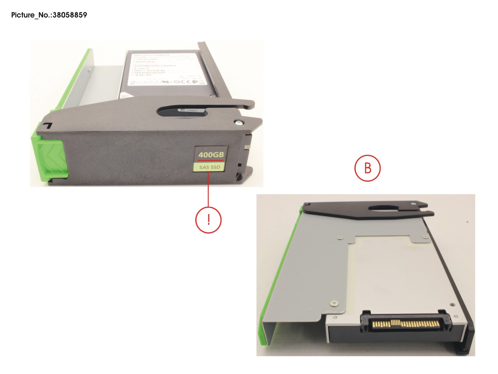 JX60 S2 MLC SSD 400GB 3DWPD SPARE