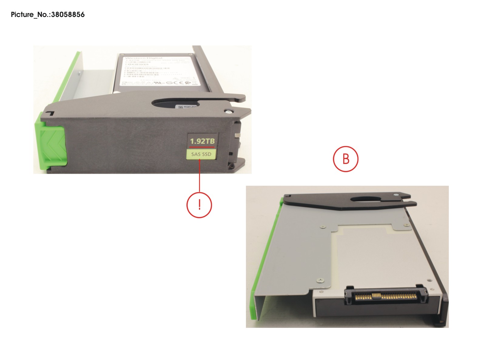 JX60 S2 MLC SSD 1.92TB 1DWPD SPARE