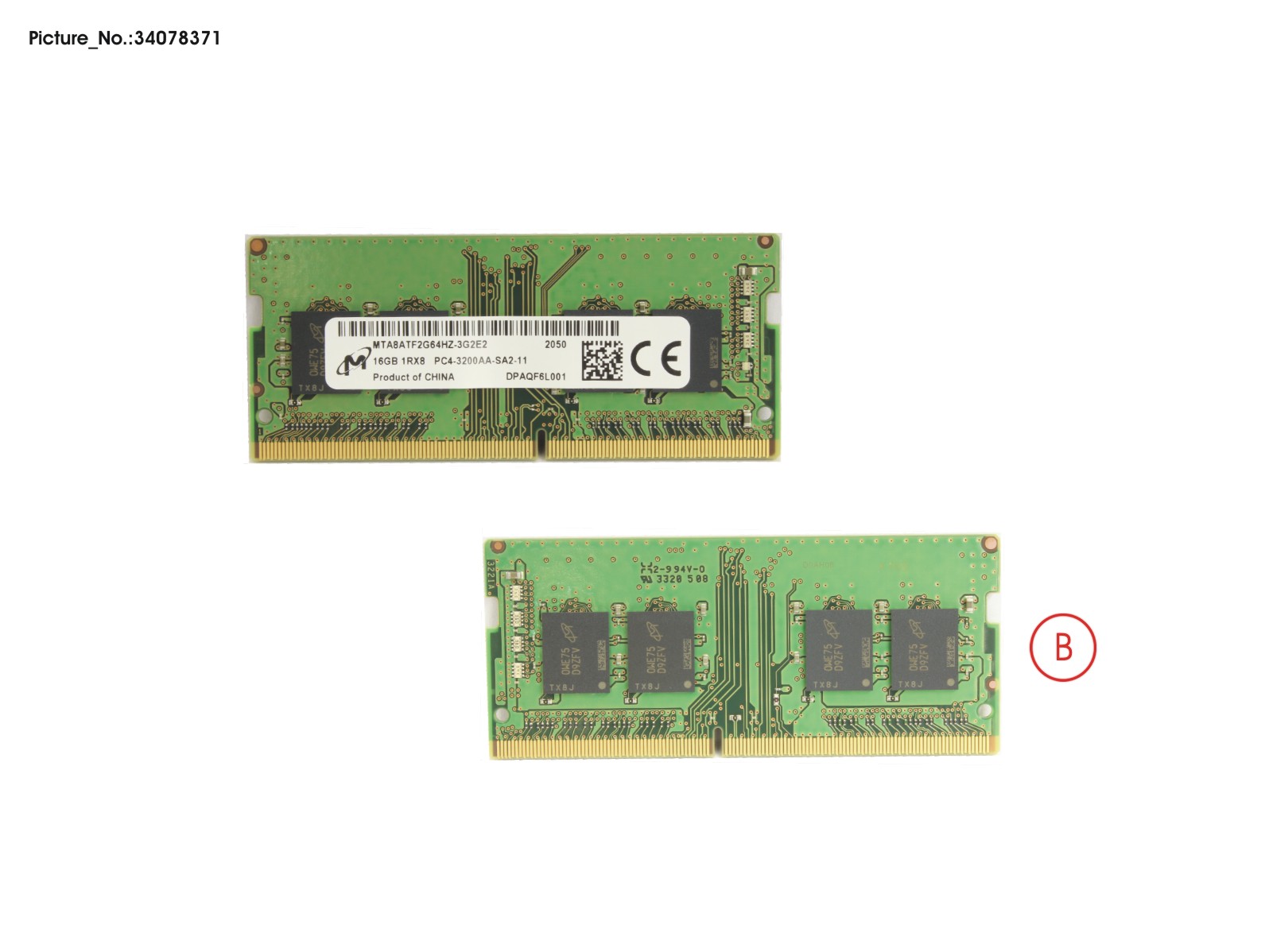 MEMORY 16GB DDR4-2933 SO