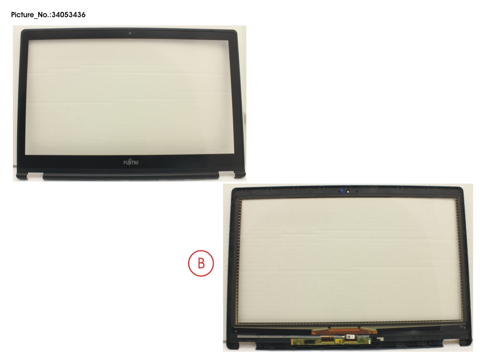 LCD FRONT COVER ASSY FOR TOUCH MODEL