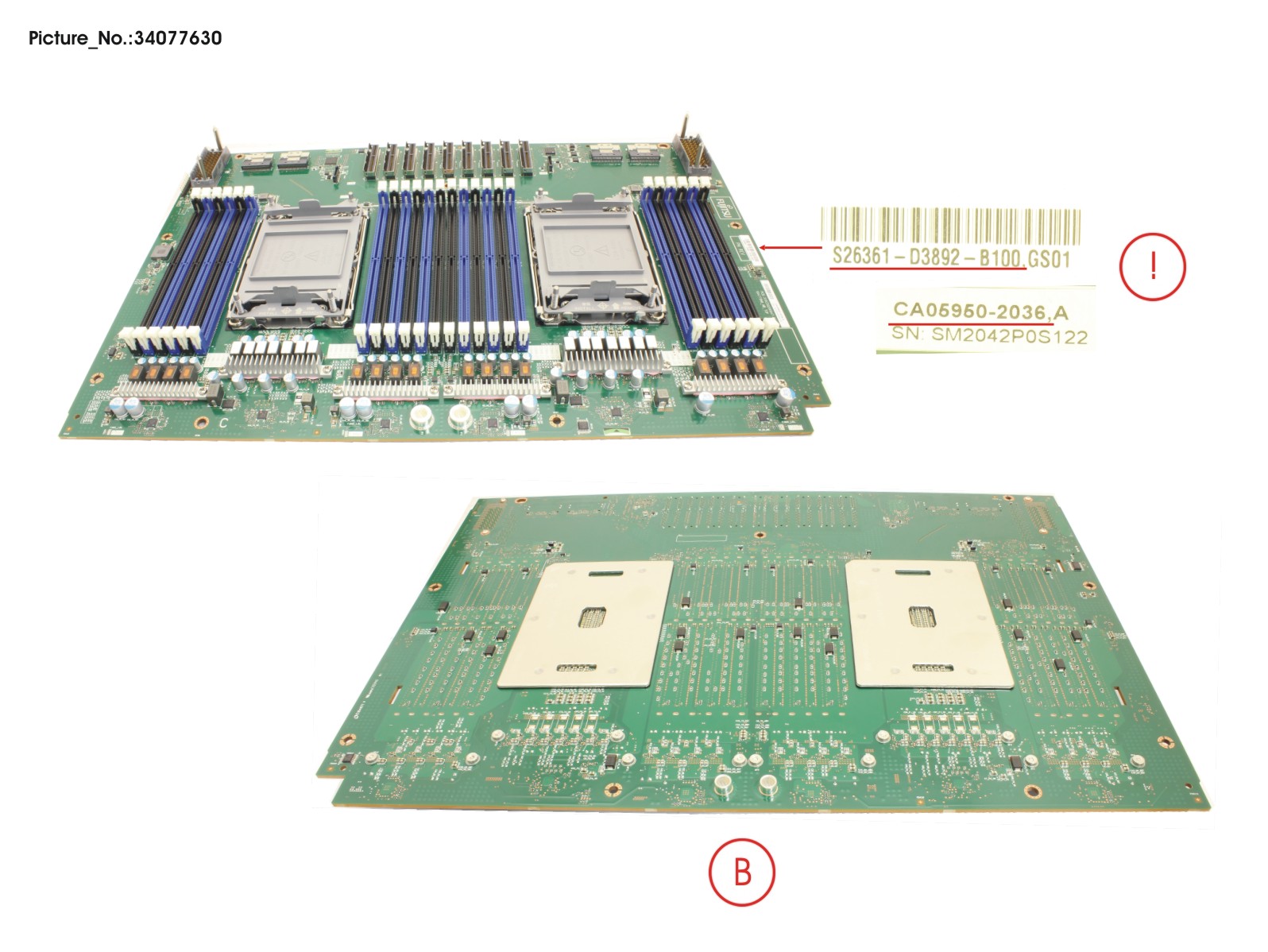 FUJITSU MB TOP D3892-B RX4770M6
